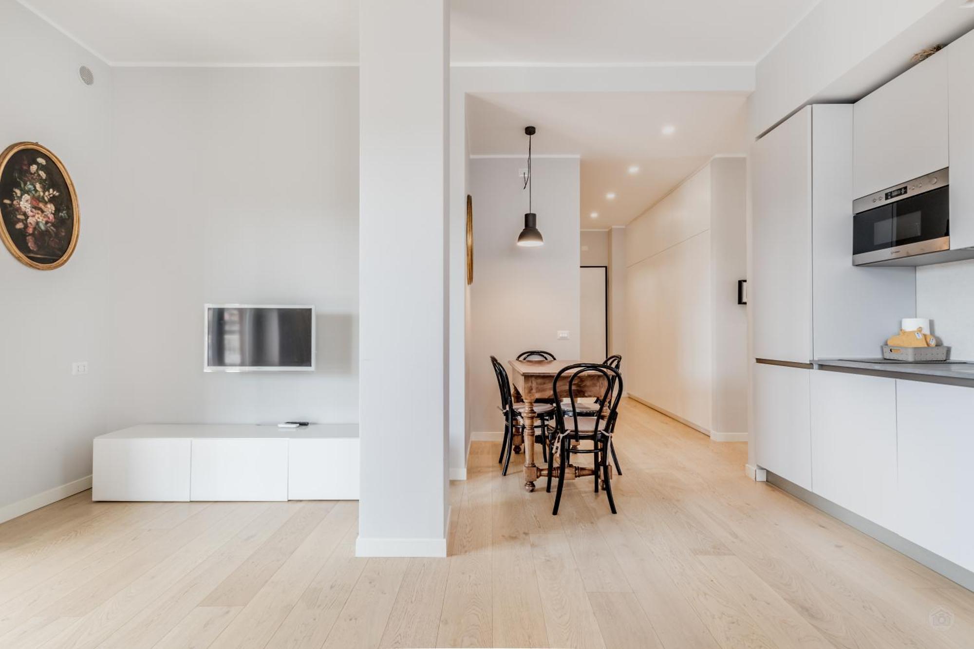 L'attico Con Terrazza In Corso Francia Apartamento